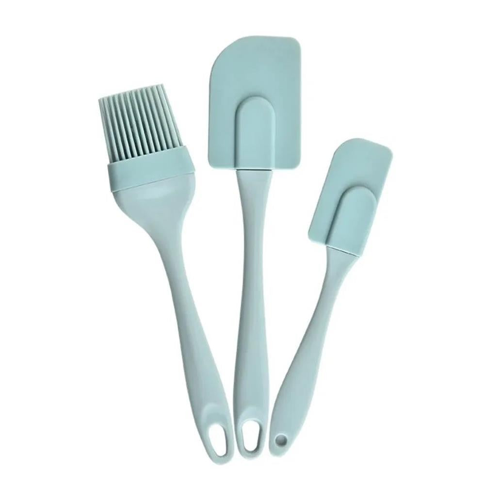 Kit Espátulas e Pincel de Silicone